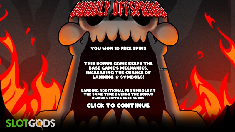 slot feature screenshot