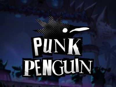 Punk Penguin Slot Logo