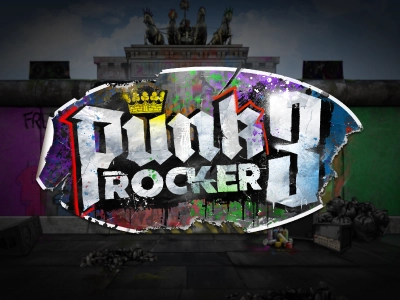 Punk Rocker 3 Slot Logo