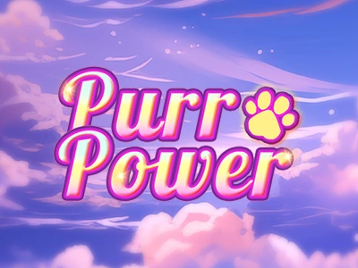 Purr Power Slot Logo