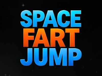 Space Fart Jump Slot Logo