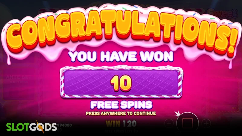 slot feature screenshot