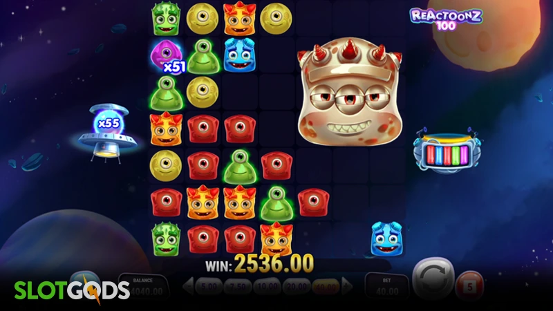 slot feature screenshot
