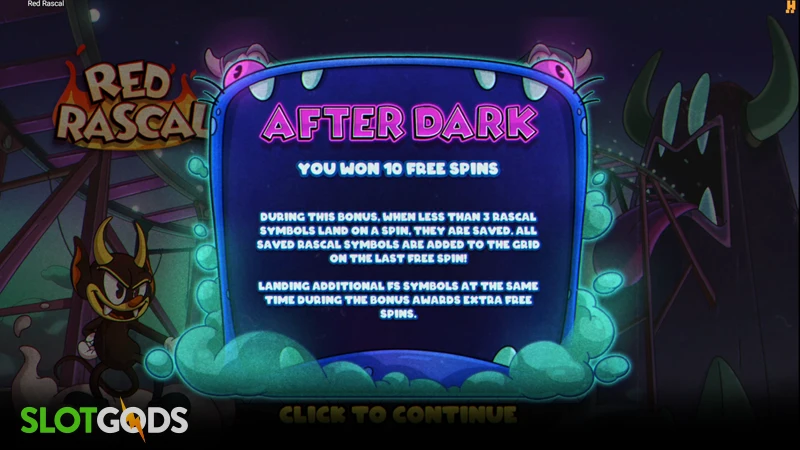 slot feature screenshot