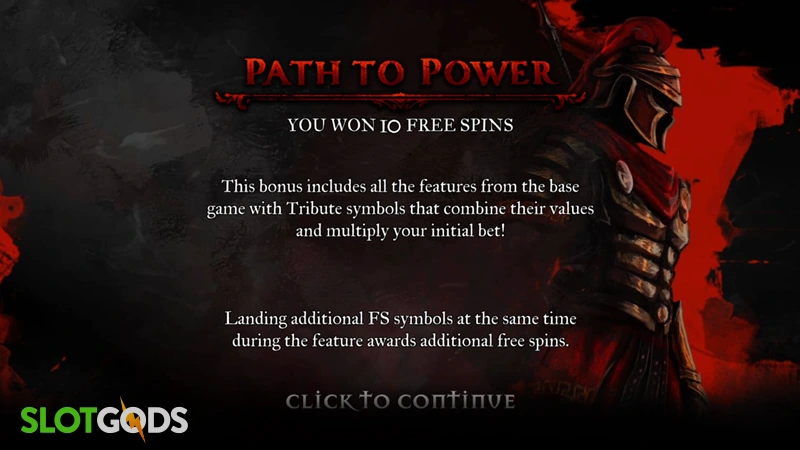 slot feature screenshot