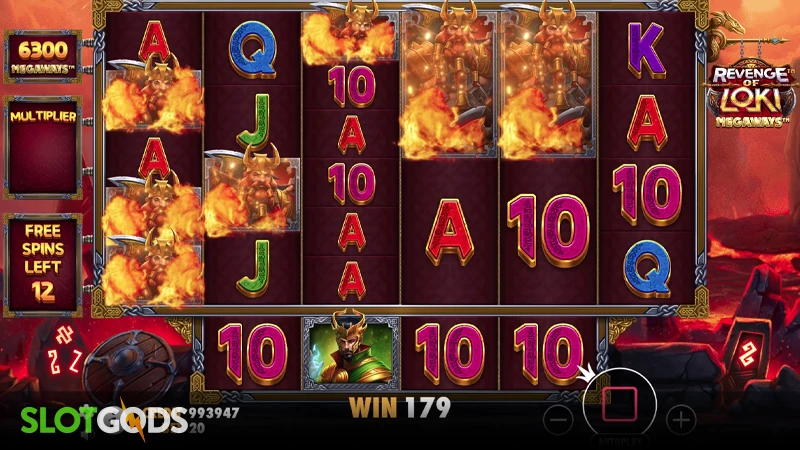 A screenshot of Revenge of Loki feature gameplay