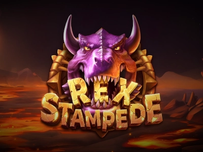 Rex Stampede Slot Logo