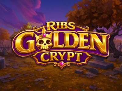 Ribs Golden Crypt Slot Logo