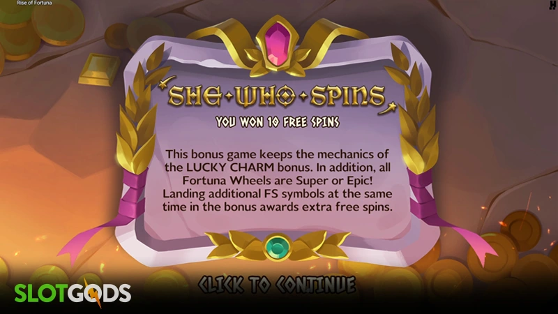 slot feature screenshot