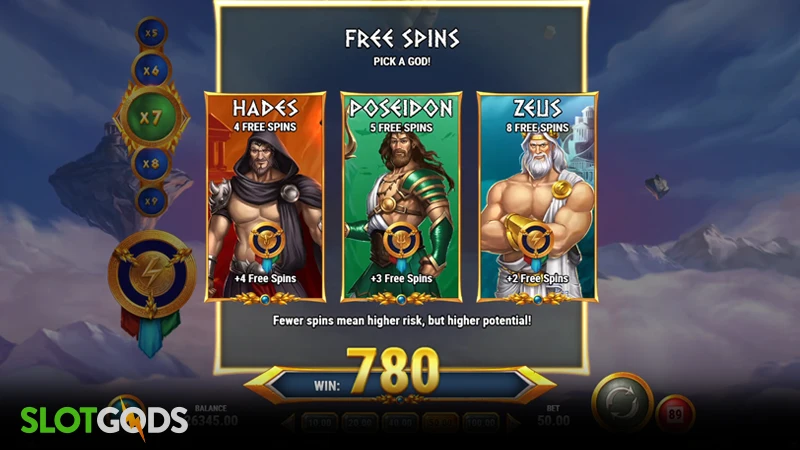 slot feature screenshot