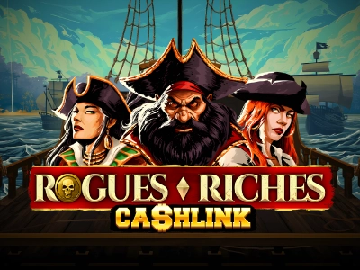Rogues Riches Cashlink Slot Logo