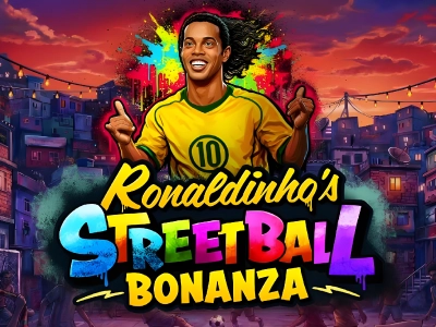 Ronaldinho's Streetball Bonanza Slot Logo