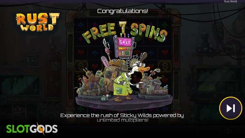 slot feature screenshot