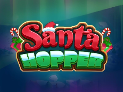 Santa Hopper Slot Logo