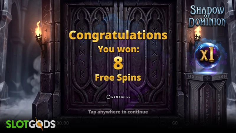 slot feature screenshot