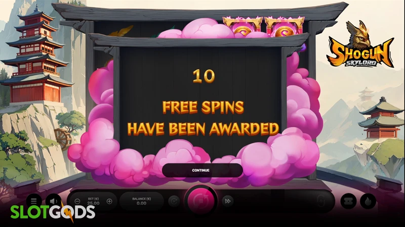 slot feature screenshot