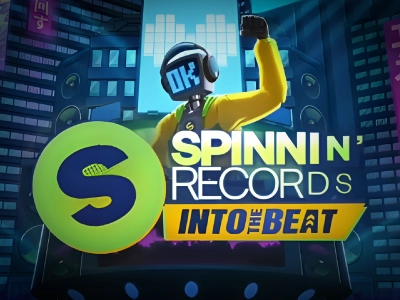Spinnin' Records into the Beat Slot Logo