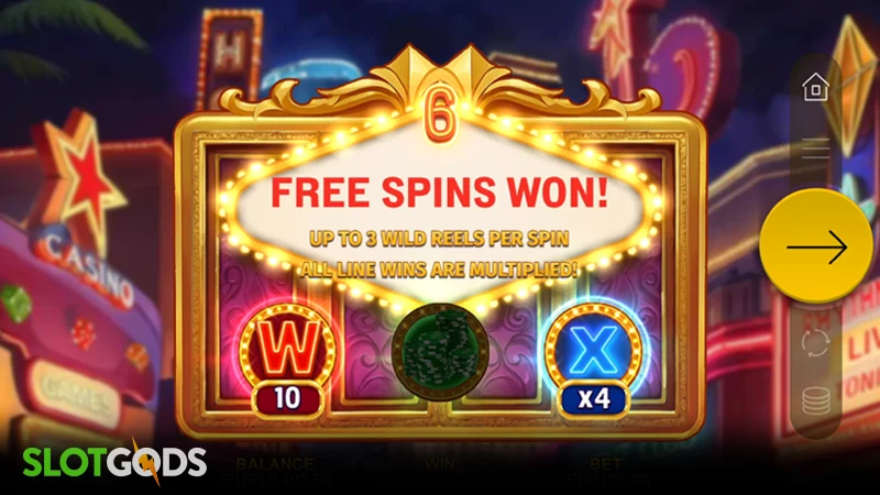 slot feature screenshot