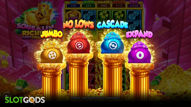 slot feature screenshot