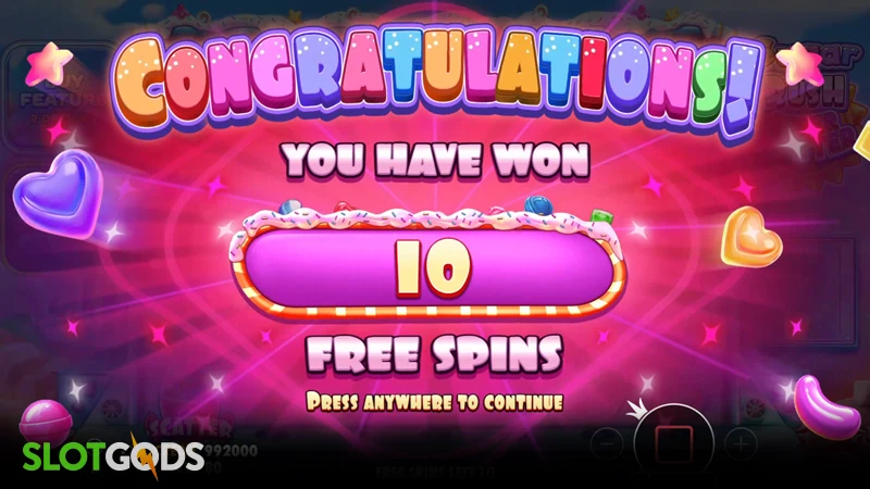 slot feature screenshot