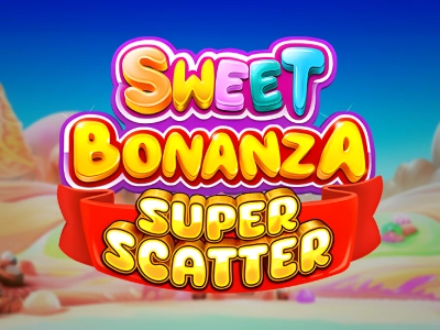 Sweet Bonanza Super Scatter Slot Logo