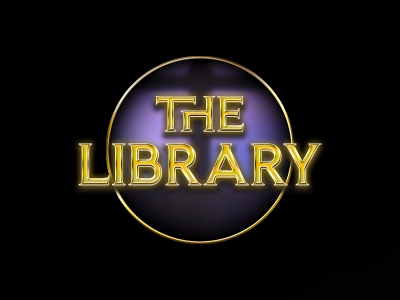 The Library Slot Logo