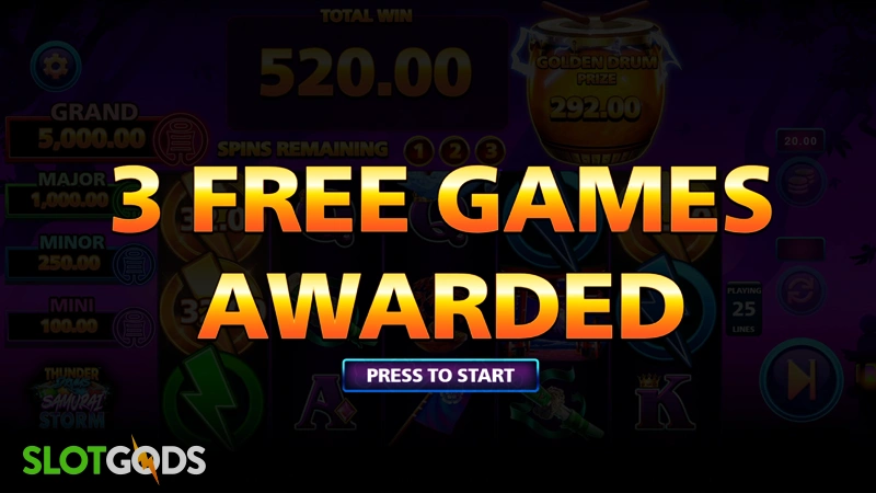 slot feature screenshot