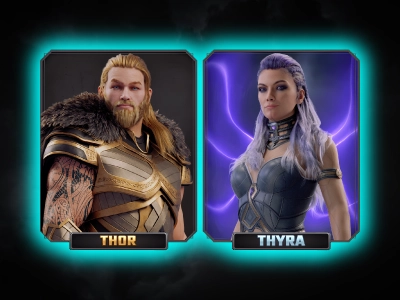 Thunderstruck FlyX - Character Selection