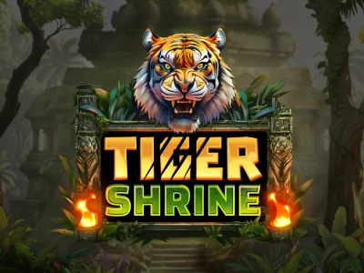 Tiger Shrine Slot Logo