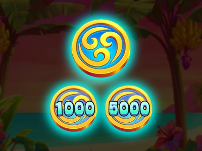 Tiki Clusters Blaze & Boom - Money Symbols