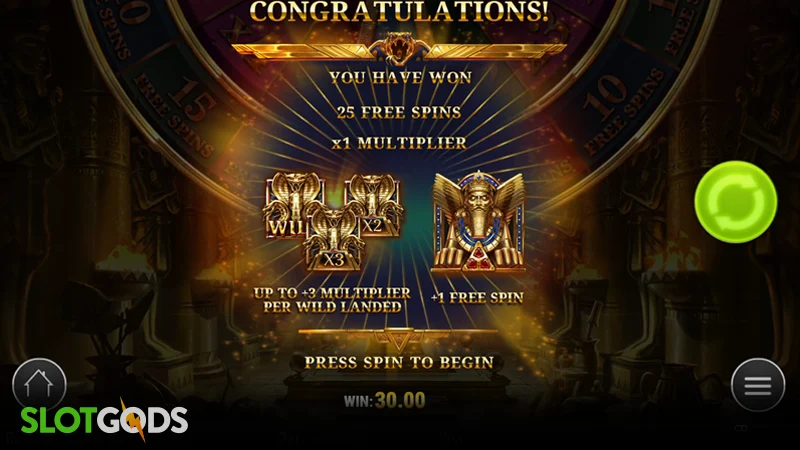 slot feature screenshot