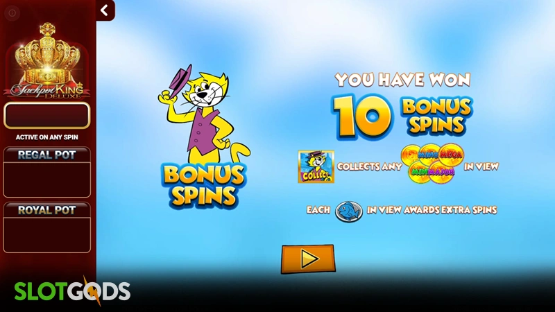 slot feature screenshot