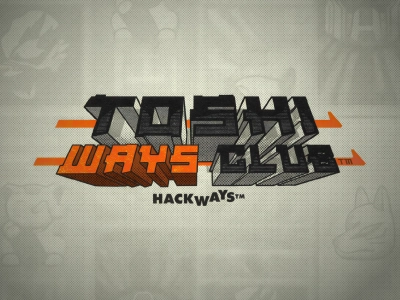 Toshi Ways Club Slot Logo