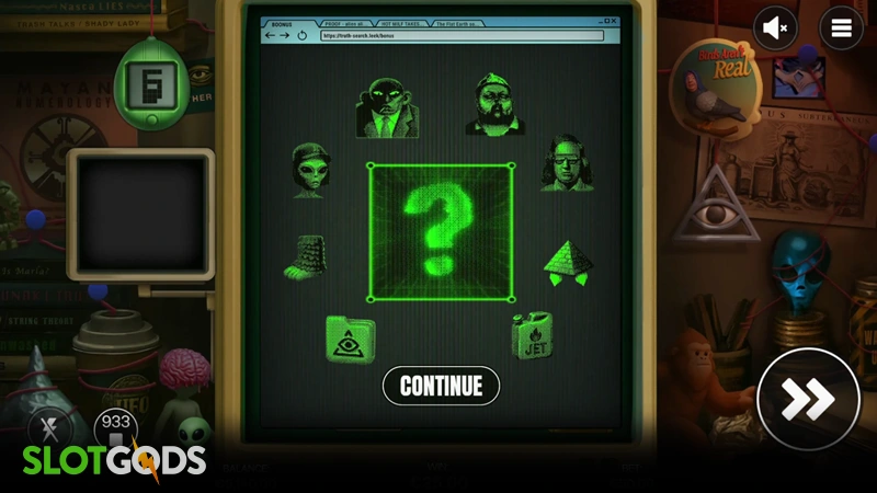 slot feature screenshot