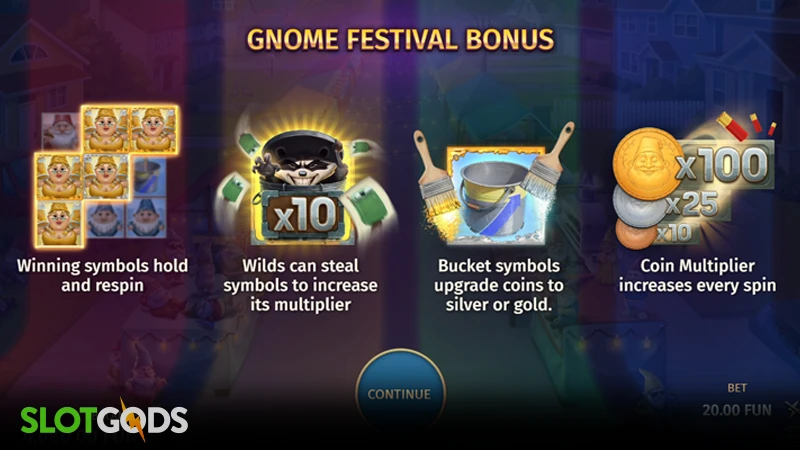 slot feature screenshot