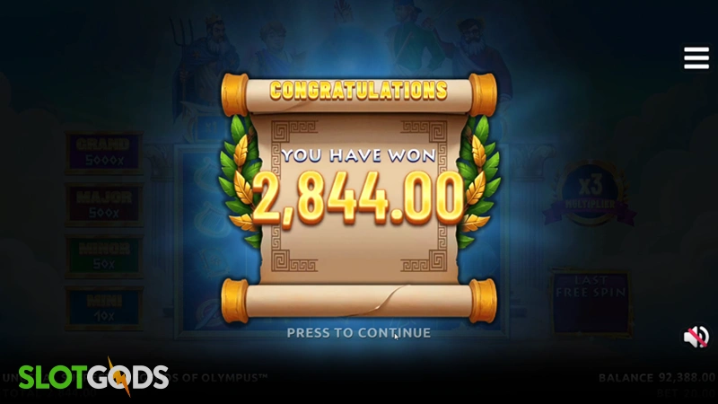 big win screenshot