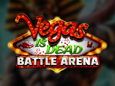 Vegas is Dead Battle Arena Slot Logo