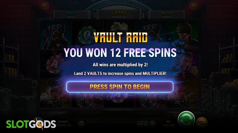 slot feature screenshot