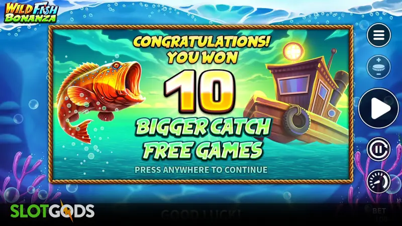 slot feature screenshot
