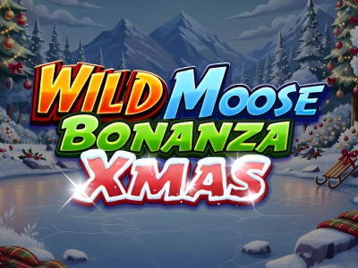 Wild Moose Bonanza Xmas Slot Logo