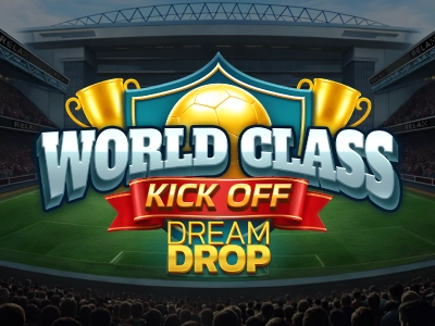 World Class Kick Off Dream Drop Slot Logo