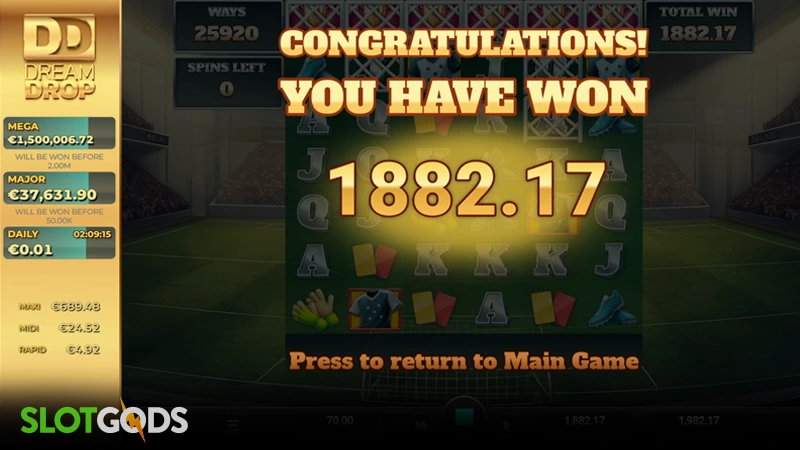 big win screenshot