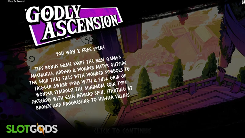 slot feature screenshot