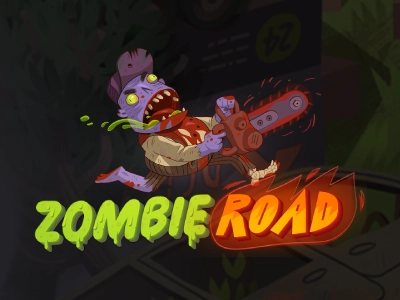 Zombie Road Slot Logo