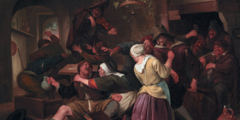 How Gambling Inspired The Art World Gamblers Quarrelling