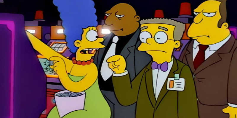 TV And Movie Characters That Love Gambling Marge Simpson
