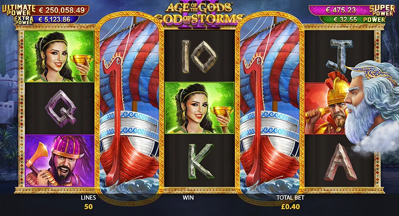 A screenshot of Age of the Gods: God of Storms 3