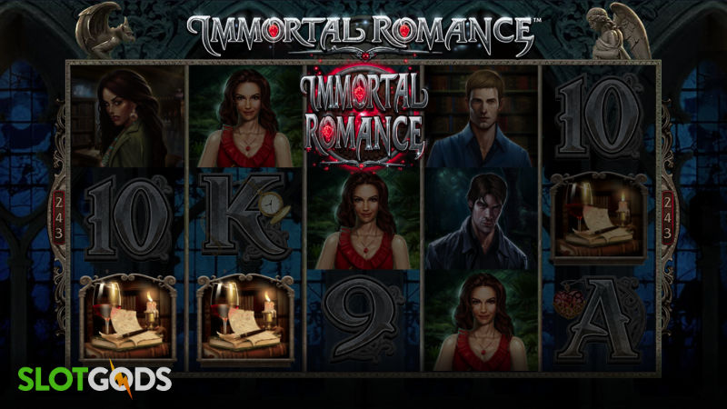 Immortal Romance Online Slot by Microgaming Screenshot 1
