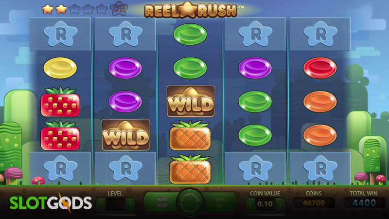 Reel Rush Online Slot By NetEnt Screenshot 1