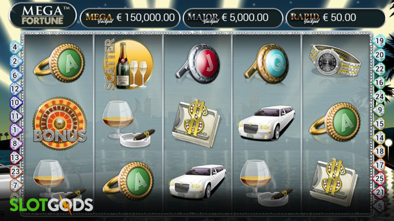 Mega Fortune Online Slot By NetEnt Screenshot 1